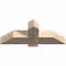 Ekena Millwork Eugene Smooth Timber Gable Bracket, Douglas Fir, 36"W x 13"H x 5 1/2"D x 5 1/2"F, 9/12 Pitch GBW036X13X0606EUG00SDF - alternate 2